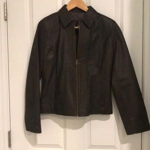 Leather jacket